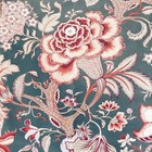 1890 Palampore Inspired Antique French Large Scale Floral Arborescent Material 