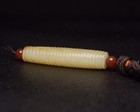 Certified Natural Hetian Jade Hand-carved Exquisite Jade Lezi Pendant 1426