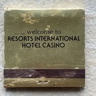 Vintage Matchbook Resorts International Hotel   Casino Atlantic City