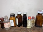 Antique Vintage Medicine Bottle Lot Pharmacy Apothecary Pharmaceuticals
