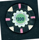 Xrare  100 Flamingo Hilton Las Vegas  Nevada Casino Chip