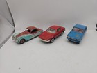 Vintage Dinky 1 43 Lot Of 3 Cars Jaguar Triumph Renault See Pics
