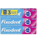 Fixodent Complete Original Denture Adhesive Cream 2 4 Oz  pack Of 3  Free Ship 