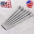 10mm Rotary Aluminum Cut Burr 6mm 1 4  Shank 150mm Long Reach Carbide Burs 6pcs