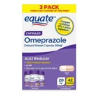 Equate Omeprazole Delayed-release Capsules Acid Reducer 20 Mg 42 Count
