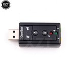 Usb 2 0 External 7 1 Channel 3d Virtual Audio Sound Card Mic Adapter Laptop Pc