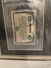 Microsoft Stock Certificate Signed Bill Gates Framed Beckett Authentication