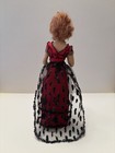 Miniature Dollhouse 1 12 Scale Porcelain Doll One Of A Kind With Silk And Lace