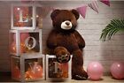 Cute Giant Teddy Bear Big Huge Stuffed Animal Large Soft Plush Toy - Chocolate
