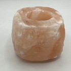 Himalayan Salt Crystal Rock Tea Light Candle Holder Natural Shape Air Ionizer