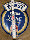 Vintage Pabst Blue Ribbon Beer Embroidered Patch 8x6 In  