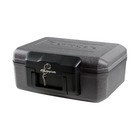 Fireproof Safe Box Key Lock Document Storage Portable Fire Resistant 0 18 Cu Ft