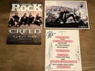 Creed Signed Summer Of 99 Tour Setlist   Photo magazine Scott Stapp Autographed