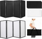 Facade Booth 8-panel Foldable W  White Black Scrim Travel Bag   
