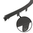 Rear Left Fender Flares Compatible With 2020-2024 Tesla Model Y Black Textured