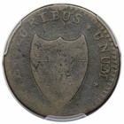 1788 New Jersey Copper  Scarce Head Left  Maris 50-f  R3  Pcgs F12