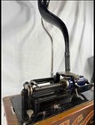 Antique Edison Cylinder Phonograph W  Cygnet  10 Horn Please Read