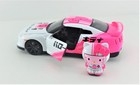 Hello Kitty And 2009 Nissan Gt-r  r-35  Die-cast 1 24 Scale Model Car