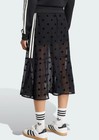 Adidas Originals Sheer Polka Dot Skirt Women Asiafit Nwt Kv1177 No Tariffs In Us