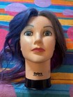 Cosmetology Mannequin Heads Lot Of 7 Various Brands  100  Real Human Hair   