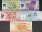Chile 1000 2000 5000-20000 Pesos 2014-21 P 161-165 Paper Polymer Unc Set 5 Pcs