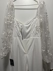 Lulu s Medium White Bridal Romper New With Tags Never Worn