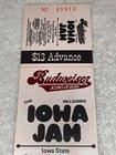 Rainbow Iron Maiden Iowa Jam 1982 Unused Ticket Ritchie Blackmore 38 Special Usa
