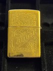 2 1996 Camel Zippo Lighters - Gold Plated And Black Guitar Music Note