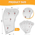 4 Wheel Baseball Umpire Clicker Indicator Gear Practical Baseball Counter Clicke