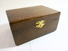Clark s Spool Cotton Storage Box From Early 1900s With Lavender Velvet Lining
