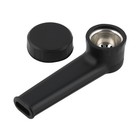 4 8 10 Pcs 4  Silicone Smoking Pipe     With Lid   Stainless Steel Screen Cone