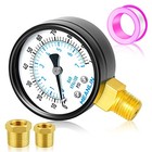  2  Dial Face 1 4  Npt Well Pump Pressure Gauge  0-100psi 1 4 npt Lower Mount