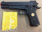 Spring Airsoft Gun Pistol Full Size With Free Bb s 1000 Bullets