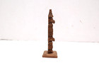 Northwest Coast Totem Pole Signed Rick Williams 5 5  Eagle Bird Native Carving