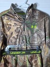 Men   s Under Armour Coldgear Compression Realtree Camo 1 2 Zip Neck   Leggings Xl