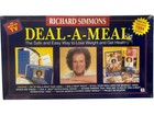 Richard Simmons Deal-a-meal Reusable Food Diary Kit 1994 New Sealed