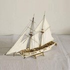 Scale Diy Hobby Wooden Ship Science Equipmen Assembly Model Boat Kits Sailing   
