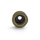 Filigree Small Bullet Bead Caps 7x9mm Antique Brass Plated Alloy Q12 Per Pkg