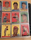 1958 Topps Original Vintage Authentic Baseball 368 Card Commons Set 0 Duplicates