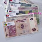 Lots 100 Different World Foreign Banknotes Paper Money Unc Chinese English Flag