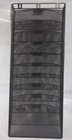 Black 10-tier Metal Mesh Wall File Organizer Rack Office Home Storage