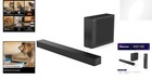 Hs2100 240w Wireless Sound Bar With Dts Virtual X   Dolby Audio For Home Theater