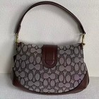 Nwt Coach Cj814 Soho Bag Signature Jacquard Maple Brown Shoulder Handbag Outlet