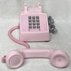 Vintage Western Electric At t 2500mm Pink Push Button Touch Tone Desk Telephone