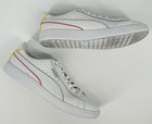 Puma Women Vikky V2 Shift Leather Softfoam  Comfy Lifestyle Sneaker White Sz 8 5