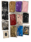 Hair Bonnet Lot Satin Sleep Bonnets Wig Caps Hair Nets Mixed Colors 12 Pieces