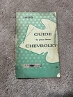 Vintage Gm Glovebox Manual Lot  1941 1955 1963 Chevy Impala Guide Warranty Books