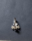 Vintage Native American Navajo Sterling Silver Sand Cast Dainty Sz 9 Ring