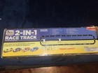 Auto World 2-in-1 Electric Slot Car Track With Dragstrip  untested 
