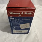 2007 Weems   Plath  190700 Martinique Barometer Brass In Box